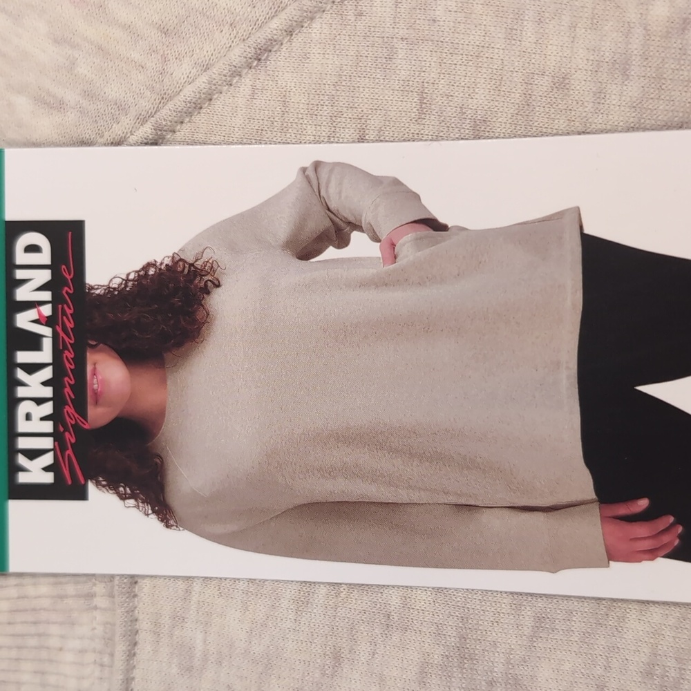 XL:  Kirkland Cozy Fleece Sweater